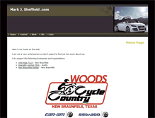 Tablet Screenshot of markjsheffield.com